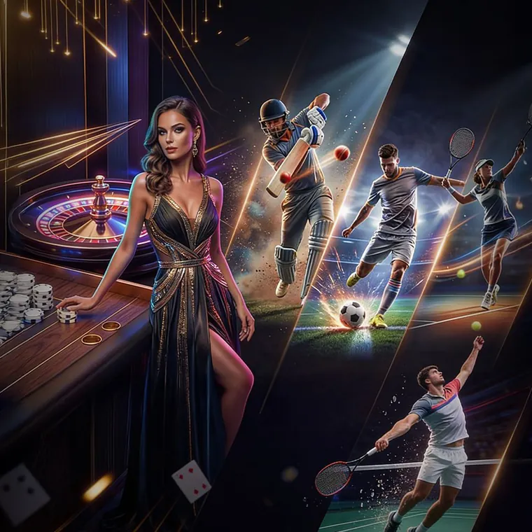 Golden coins and playing cards bursting from a mobile phone, symbolizing new game launches and promotions at Arena Plus Register